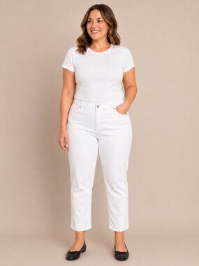 Rafaella Weekend White ankle length Jeans - 20W